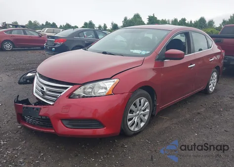2015 Nissan Sentra Sv из США, поврежденный, VIN 3N1AB7AP4FY368279